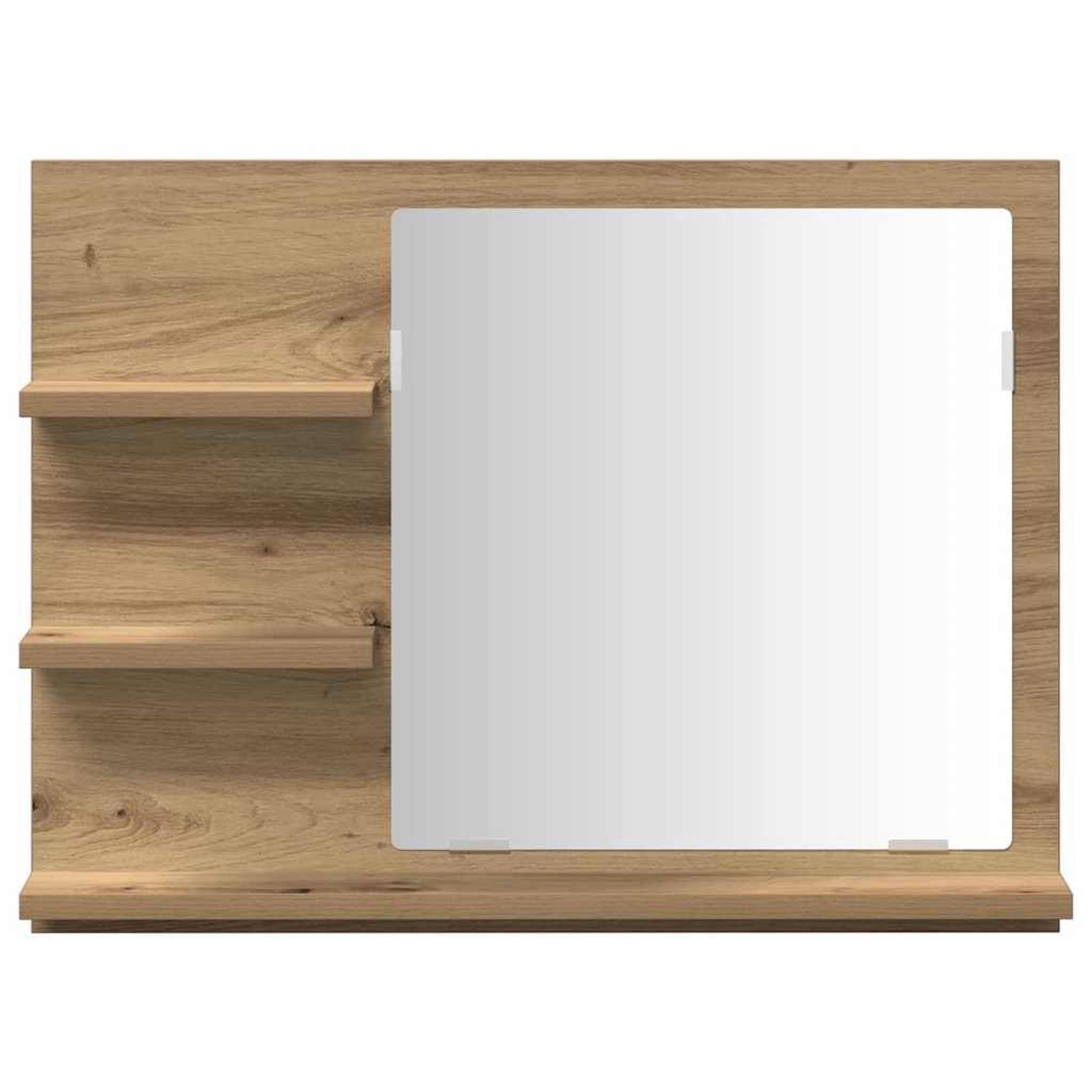 Voir la diapositive 4 : VIDAXL Armoire à miroir salle de bain chêne artisanal 60x10,5x45 cm
