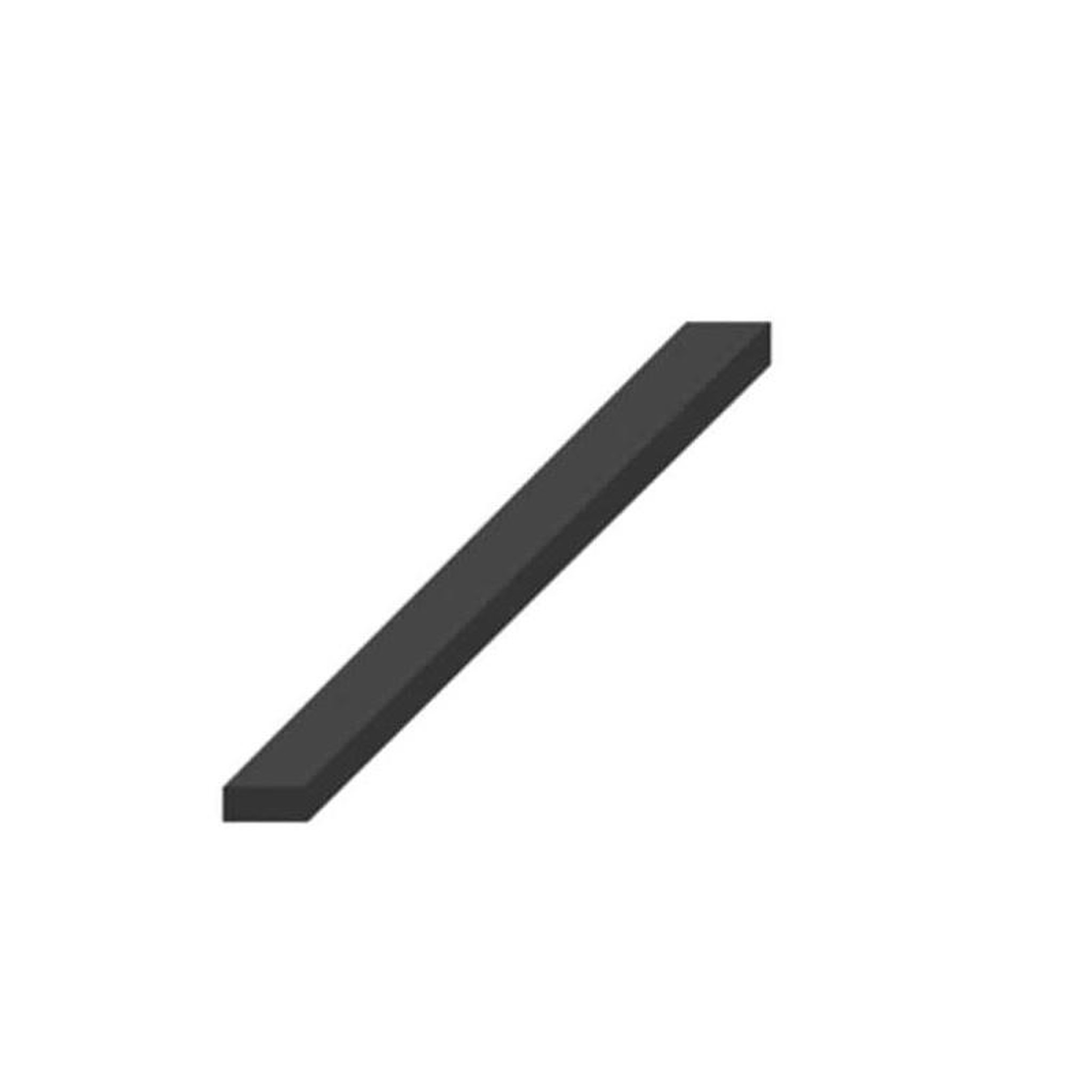 ESPACE-BRICOLAGE Bande caoutchouc spongieux epdm croûté 4 faces noir 25x10mm longueur 1m