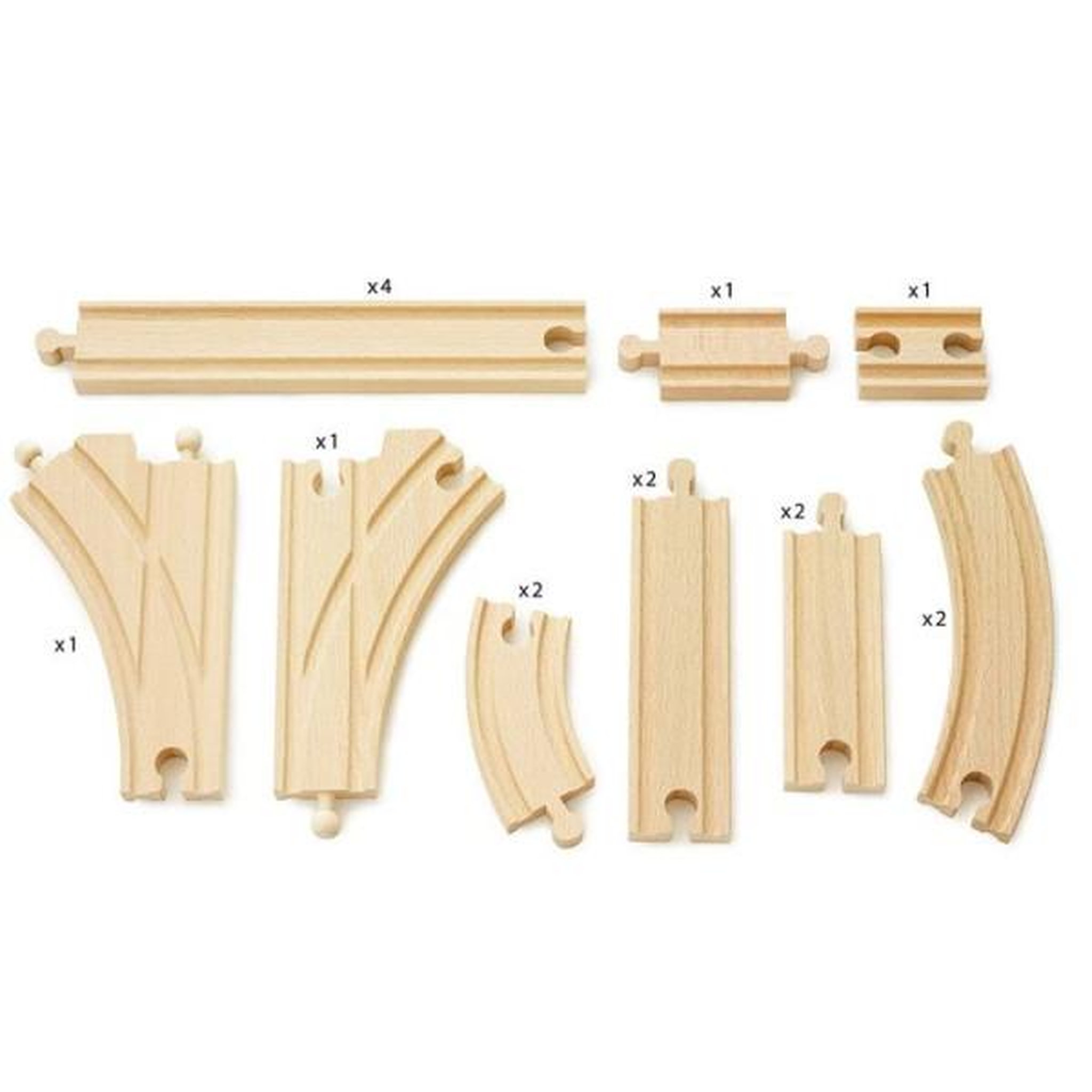 Voir la diapositive 4 : Brio Coffret evolution intermédiaire 16 rails - brio - 33402 - circuit de train en bois pour enfant des 3 ans