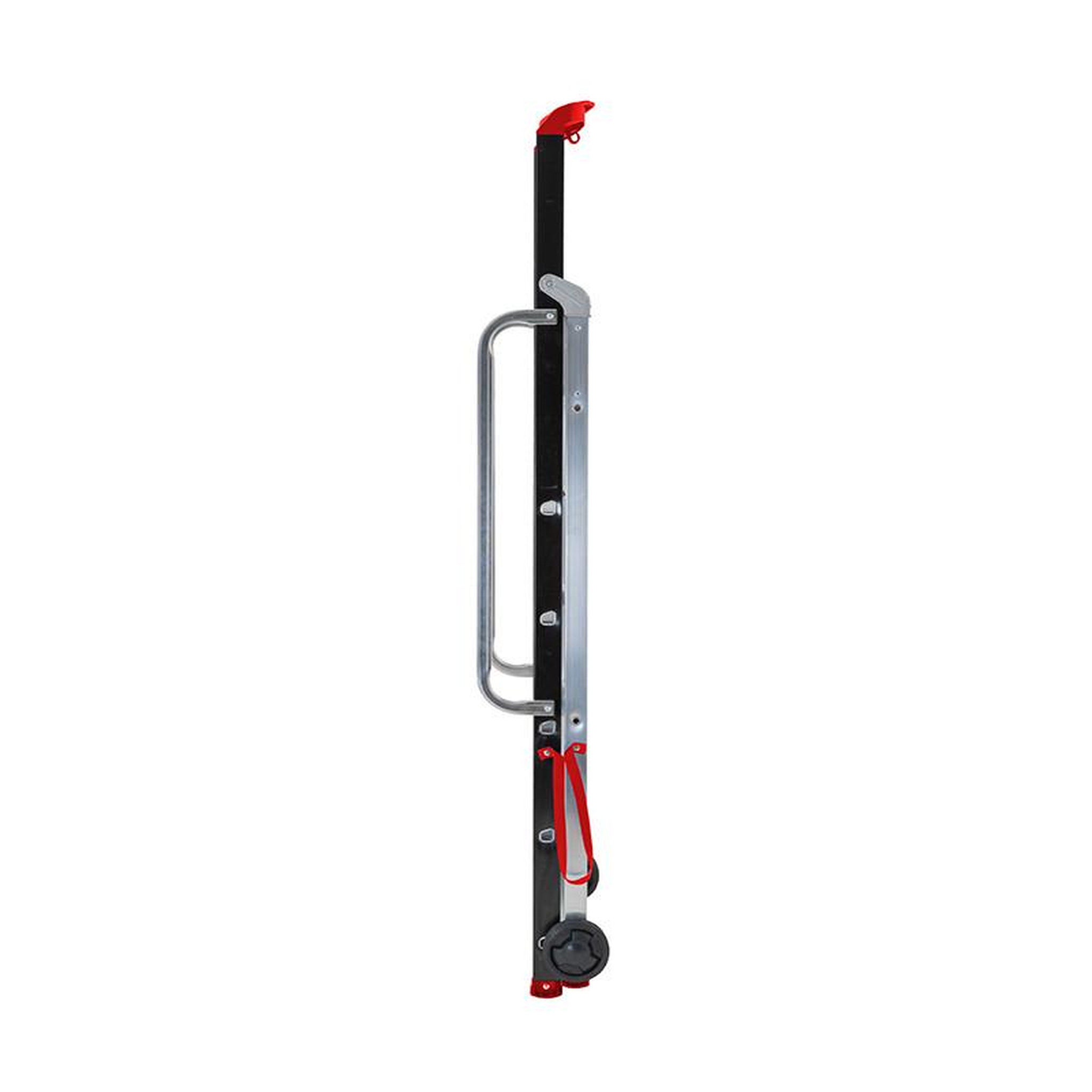 Voir la diapositive 3 : HAILO Escabeau professionnel de chantier roulant pliable en aluminium 6 marches hailo