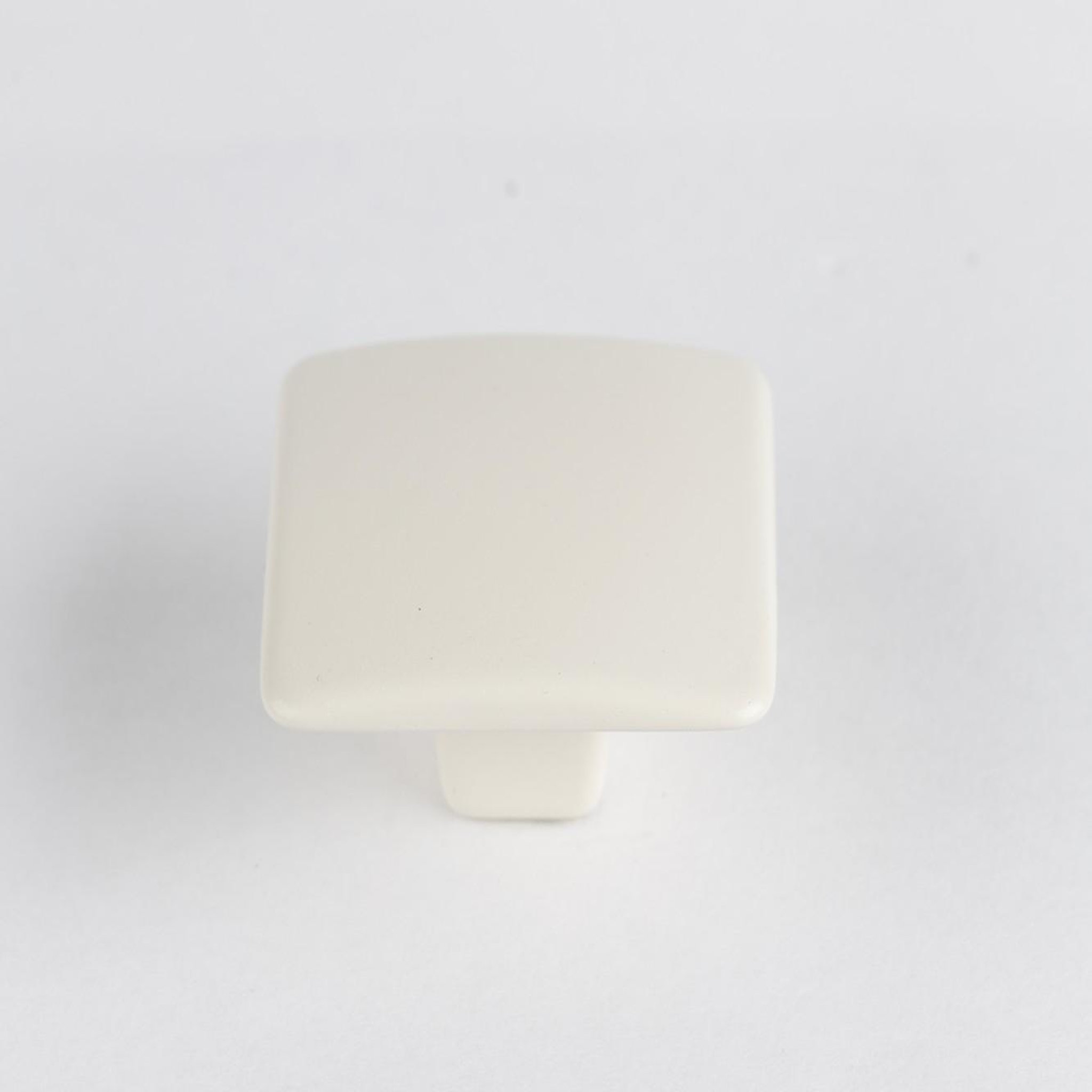 CENTRALE BRICO Bouton de meuble Carré beige zamak H.20 x l.37 x P.37 mm