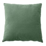 Paris Prix Coussin Déco en Velours  Câlin  40x40cm Vert Argile