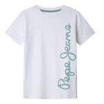 Pepe Jeans T shirt  Garçon Pepe Jeans Waldo. Coloris disponibles : Blanc
