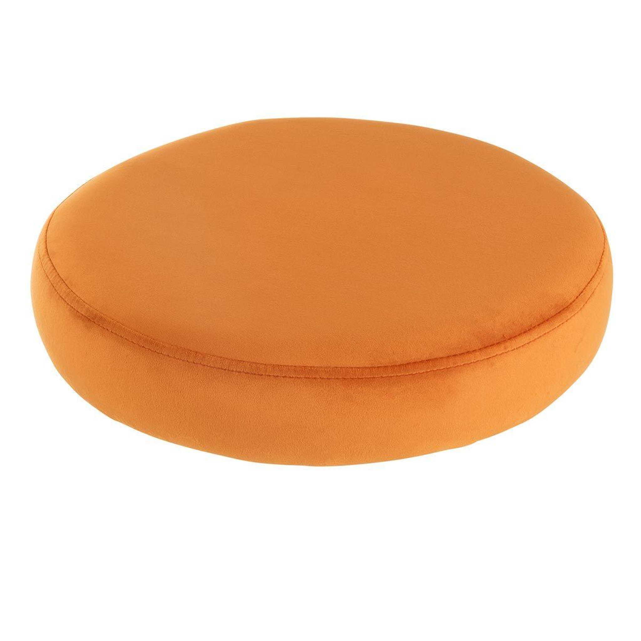 Voir la diapositive 1 : J-LINE Galette de Chaise Ronde  Assise  34cm Orange