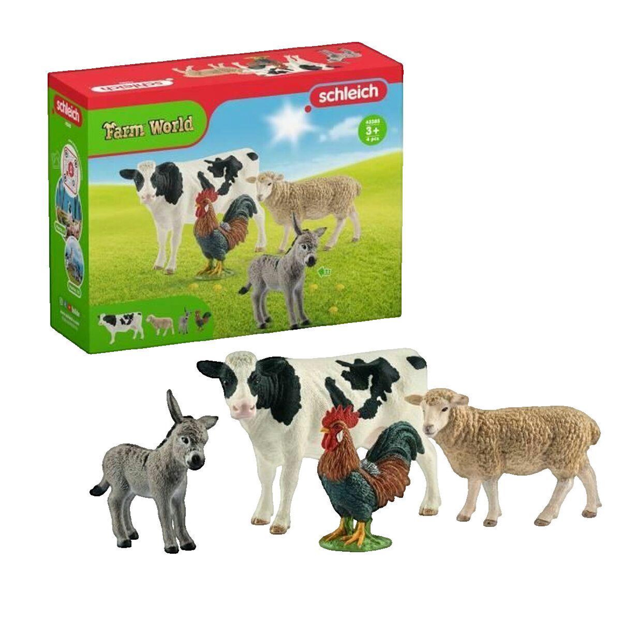 Schleich Jouet éducatif Schleich Kit de base Farm World