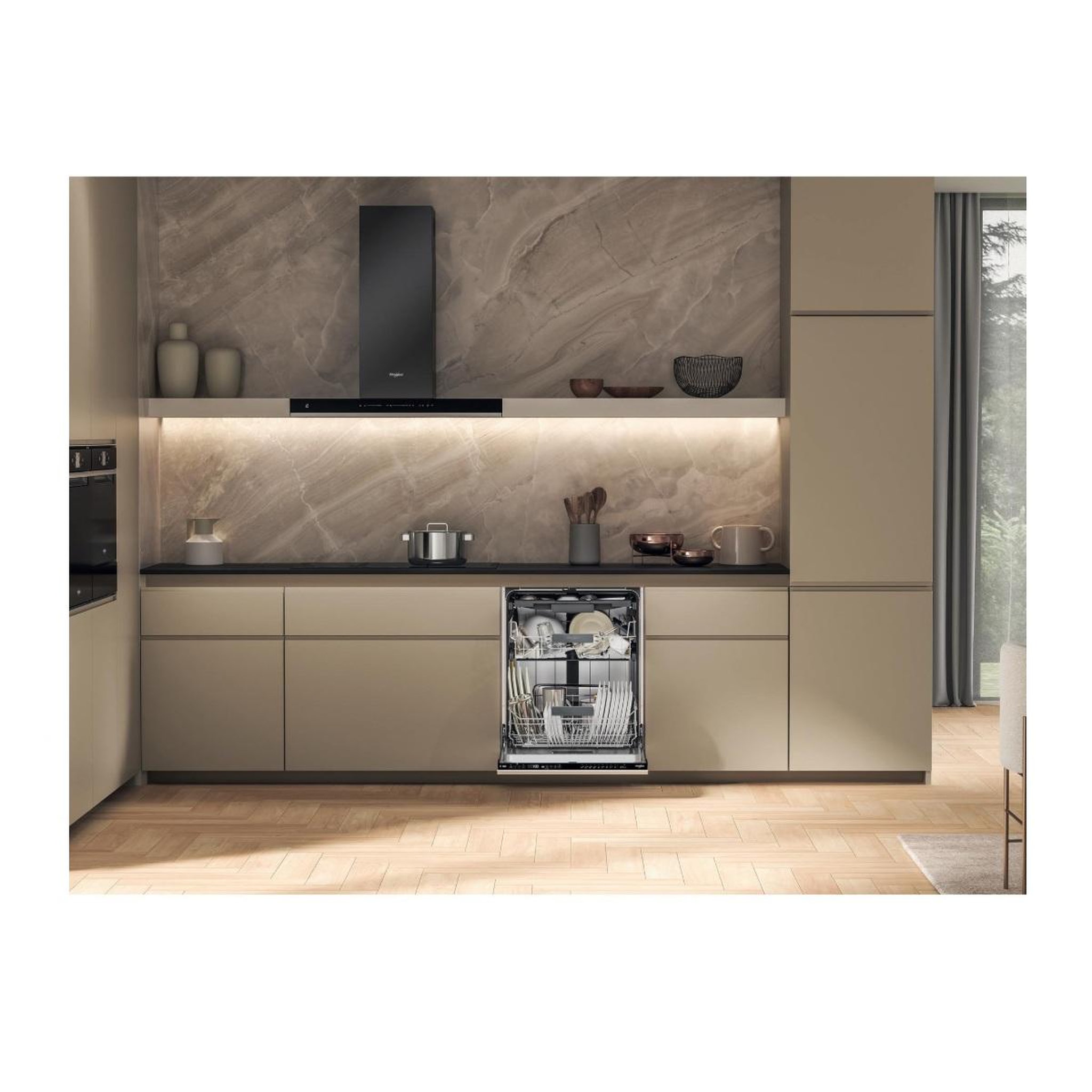 Voir la diapositive 6 : Whirlpool Lave-vaisselle 60cm 15 couverts 38db tout intégrable - wh7ia15am6l0