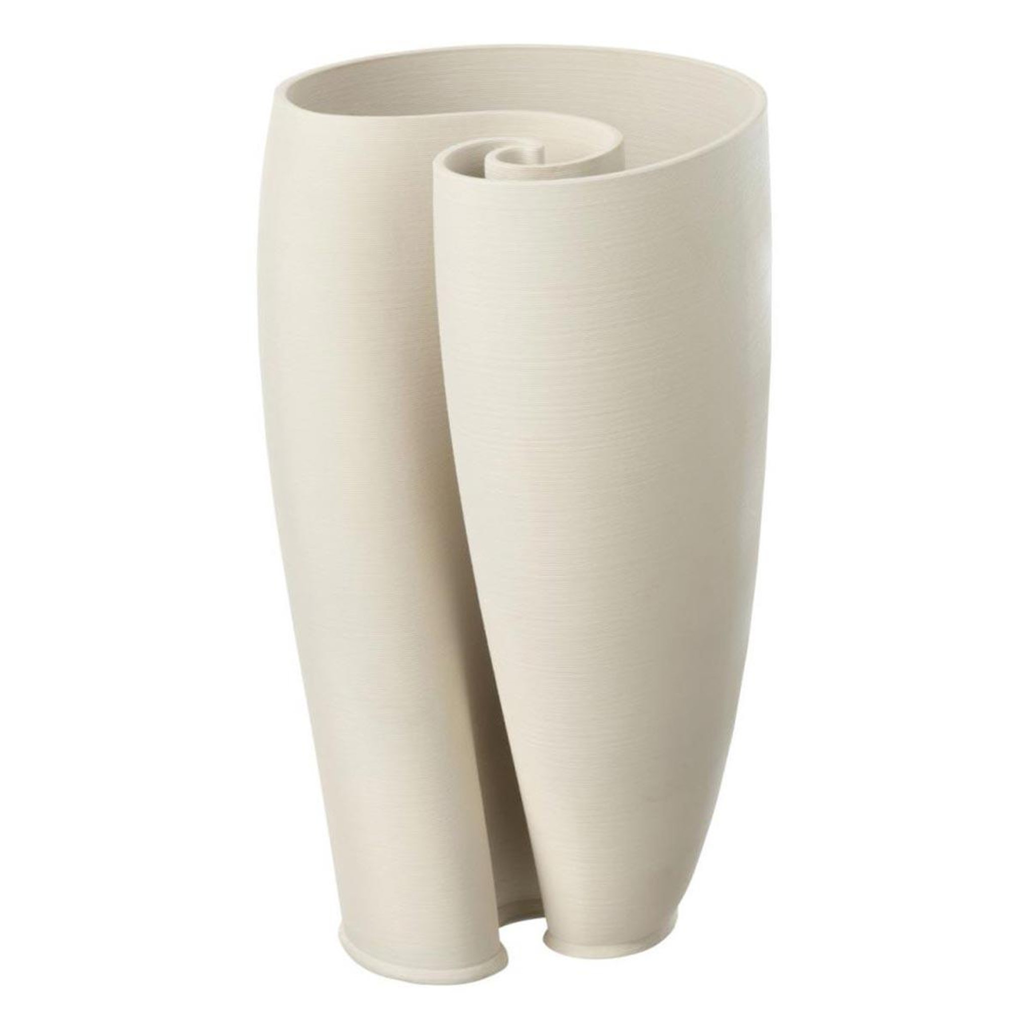 J-LINE Vase déco en céramique  hydra  33cm beige