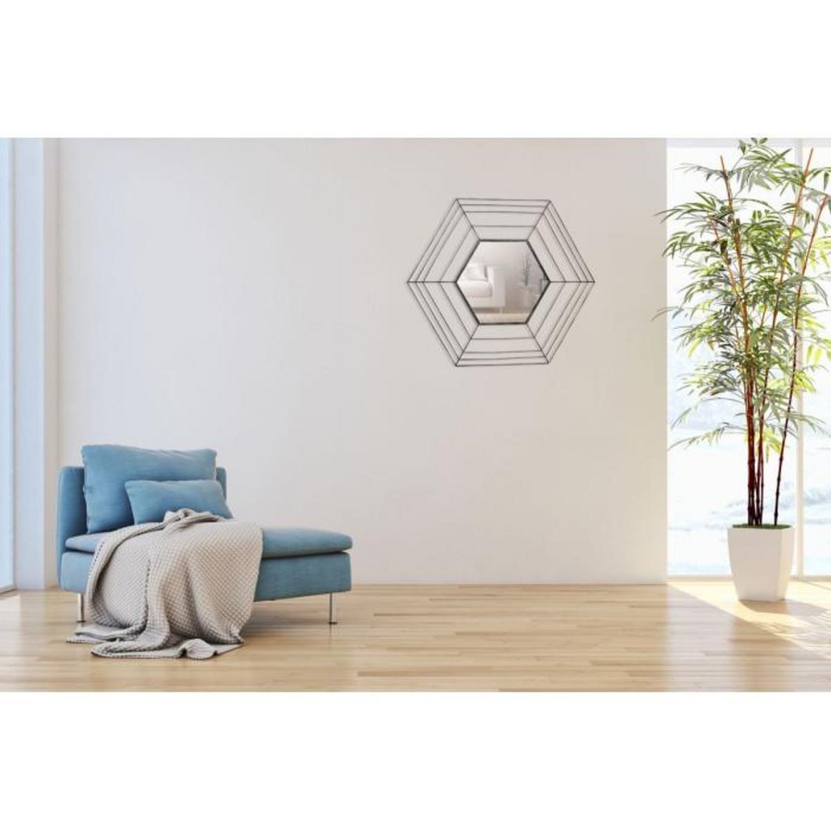 Paris Prix Miroir Mural Déco  Roméo  79cm Or