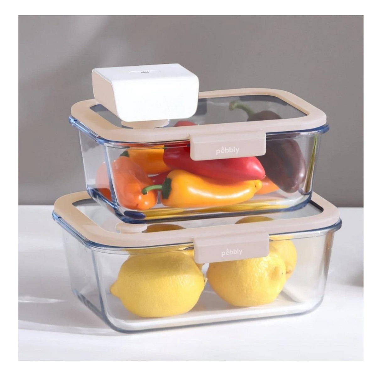 PEBBLY Pompe de mise sous-vide rechargeable - PKV-057