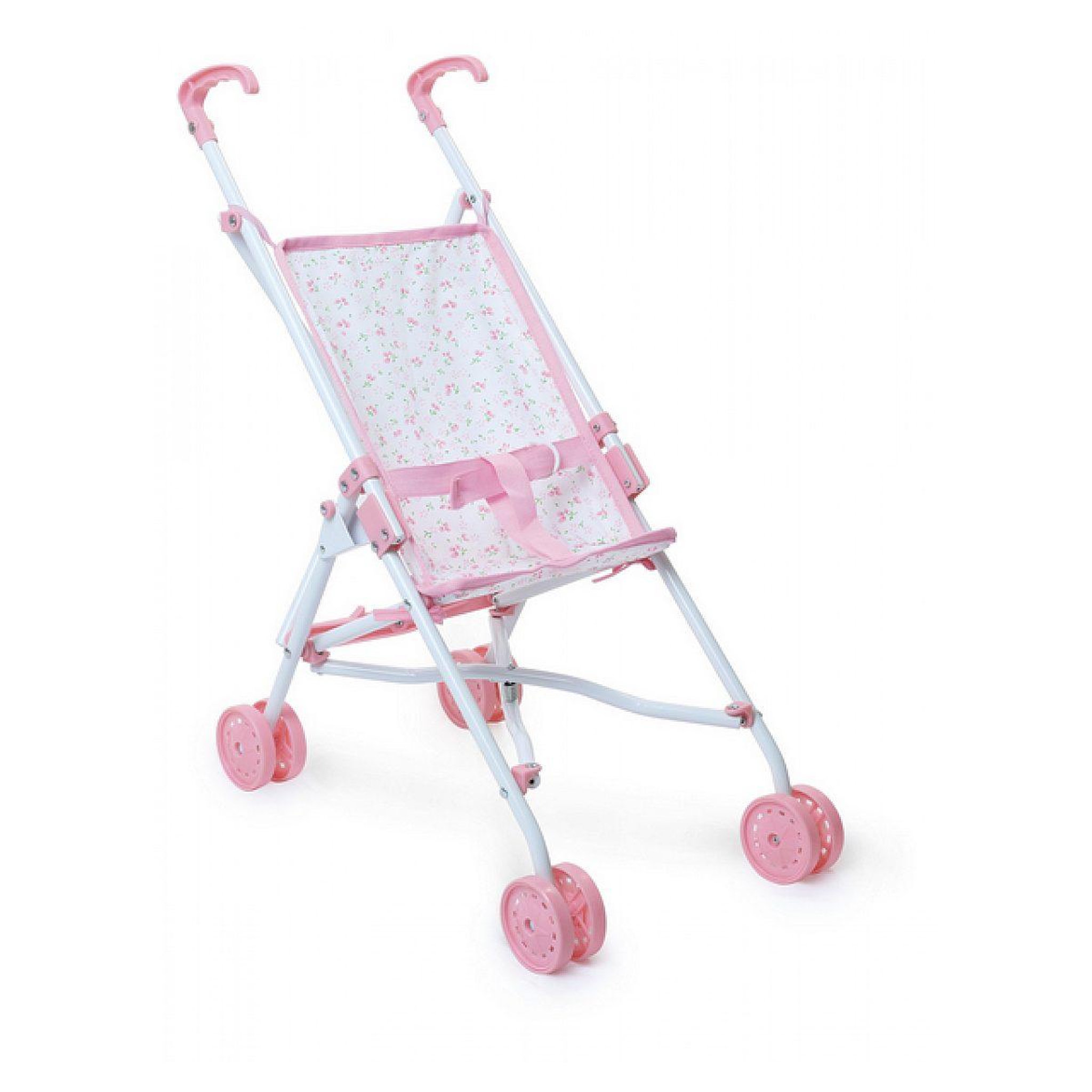 Petitcollin Poussette poupee rose