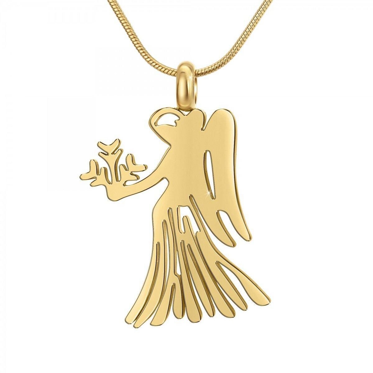 SC BOHEME Collier astrologie  Vierge  SC Bohème en Acier Finement doré