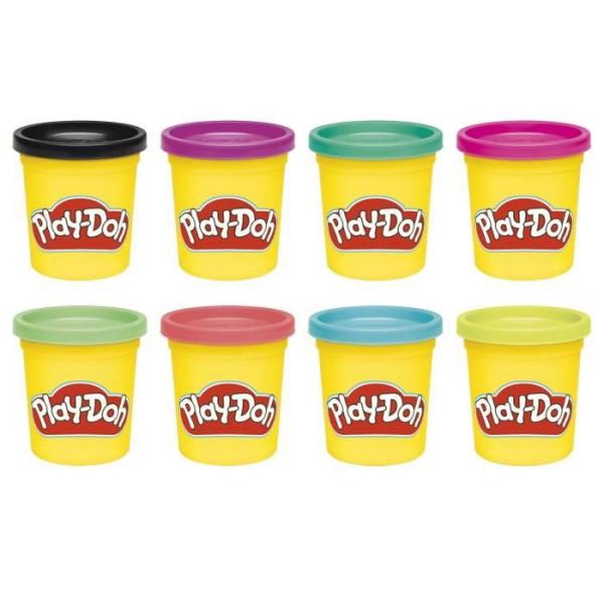PLAYDOH Pâte à modeler Play Doh Pack de 8 pots Modèle aléatoire