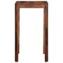 Voir la diapositive 3 : VIDAXL Table de bar 60 x 60 x 107 cm bois massif d'acacia