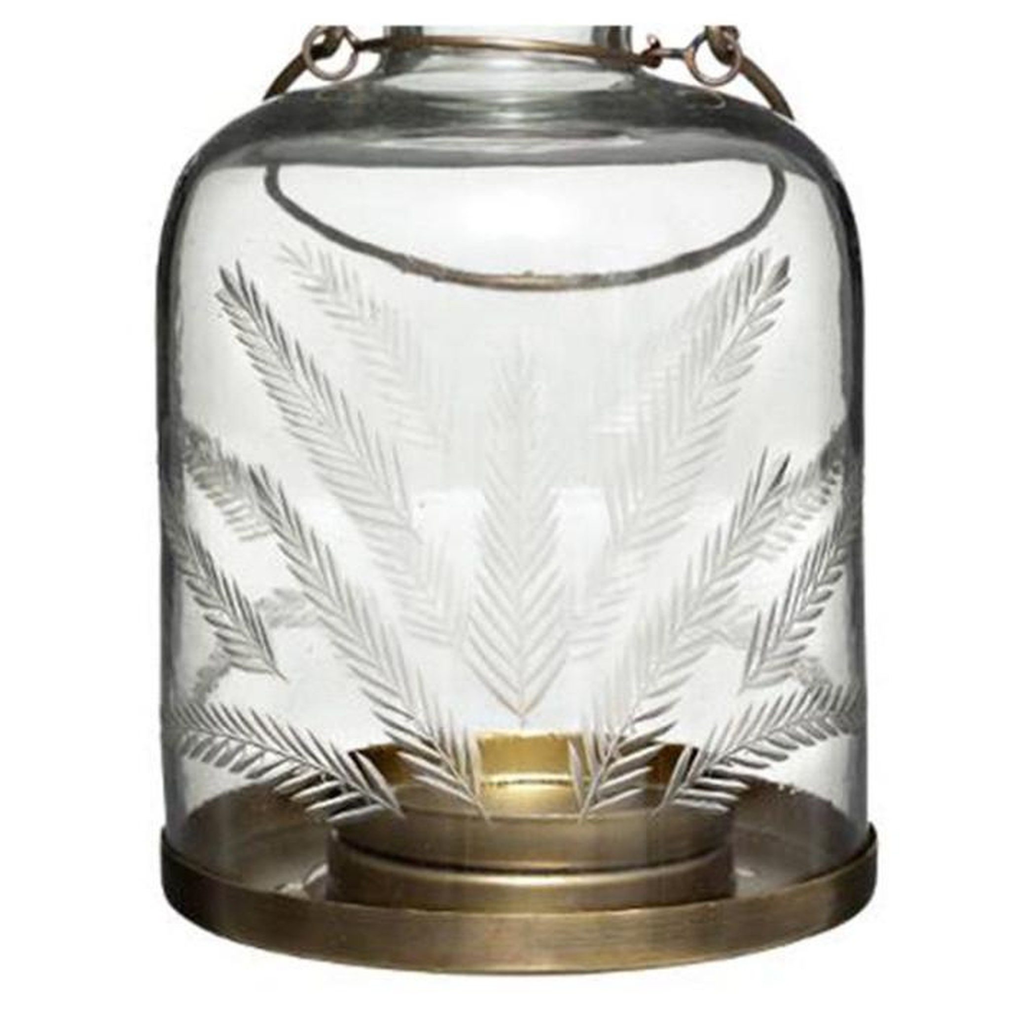 Voir la diapositive 2 : ATMOSPHERA Lanterne en Verre  Wonder  17cm Transparent