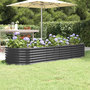 Voir la diapositive 1 : VIDAXL Lit sureleve de jardin Acier enduit de poudre Anthracite