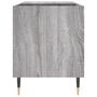 Voir la diapositive 5 : VIDAXL Armoire a disques sonoma gris 85x38x48 cm bois d'ingenierie