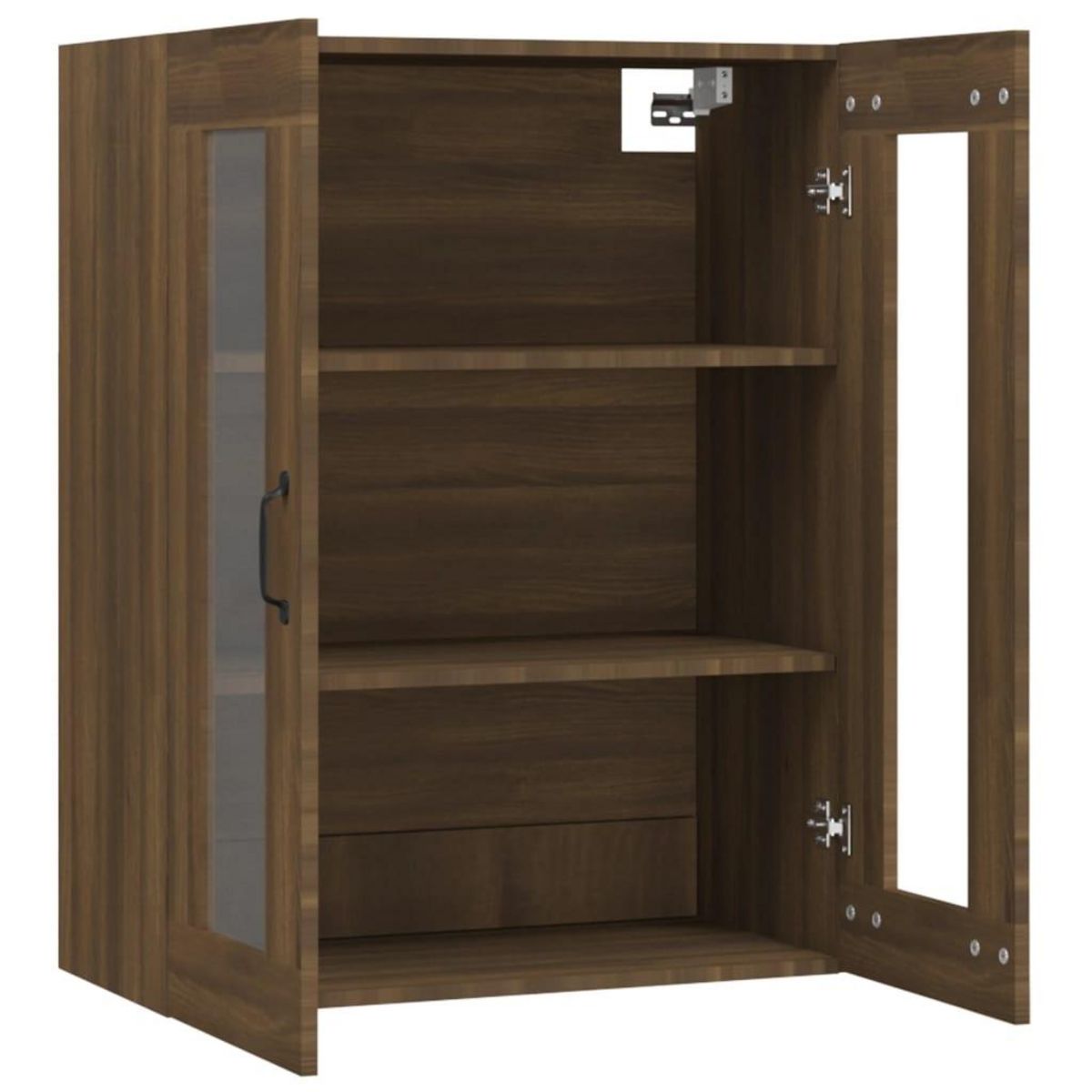 VIDAXL Armoire murale suspendue Chene marron 69,5x34x90 cm