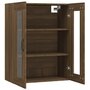Voir la diapositive 5 : VIDAXL Armoire murale suspendue Chene marron 69,5x34x90 cm