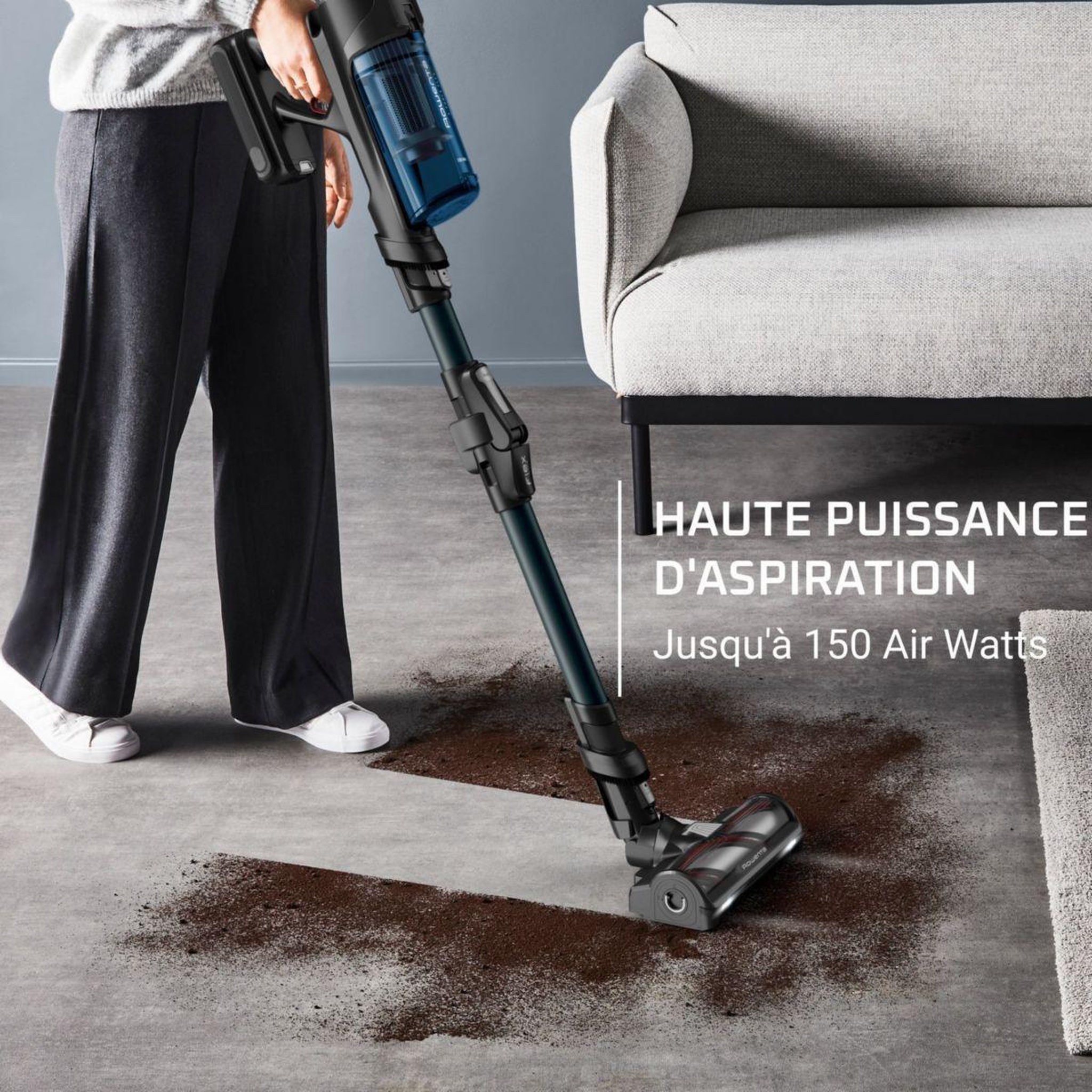 Voir la diapositive 3 : ROWENTA Aspirateur balai X Force Flex 13.60 Animal aerospin