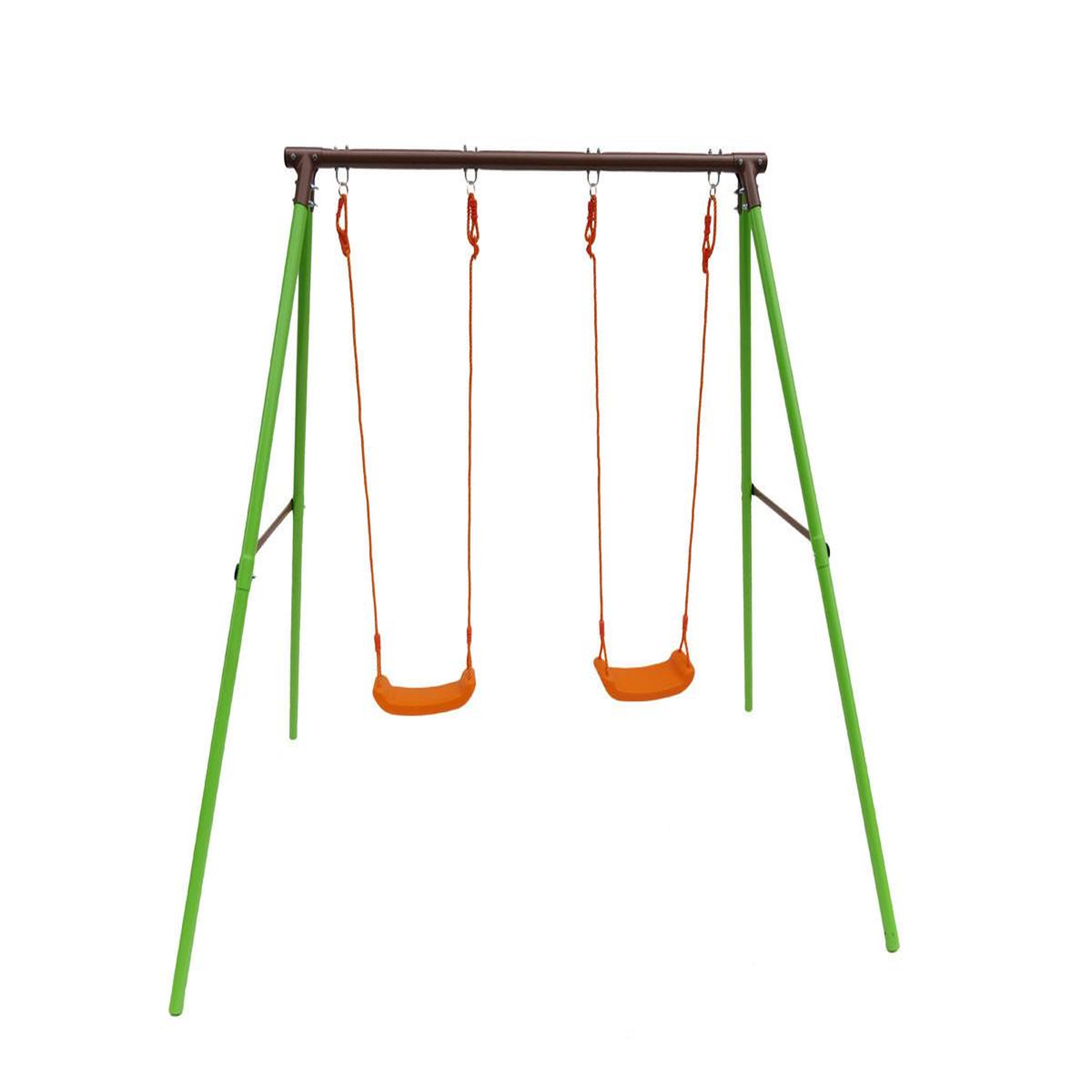 Habitat et Jardin Portique acier  polo  - 1.95m - 2 agrès