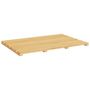 Voir la diapositive 2 : VIDAXL Tapis de bain bambou 54x36 cm