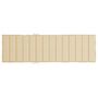 Voir la diapositive 5 : VIDAXL Coussin de chaise longue beige 200x70x3 cm tissu oxford