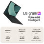 Voir la diapositive 2 : LG Ordinateur portable Gram  17Z90TL-G.AU8BF Copilot+