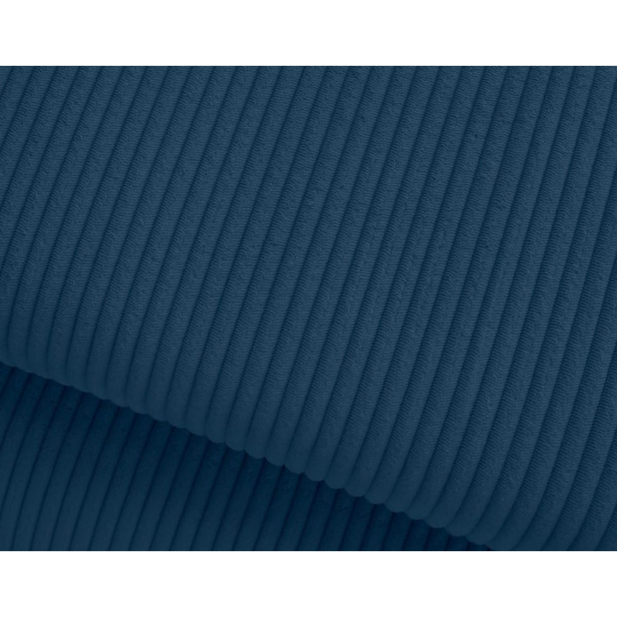 BEST MOBILIER Lisbona - canapé d'angle gauche 5 places convertible avec têtières en velours côtelé