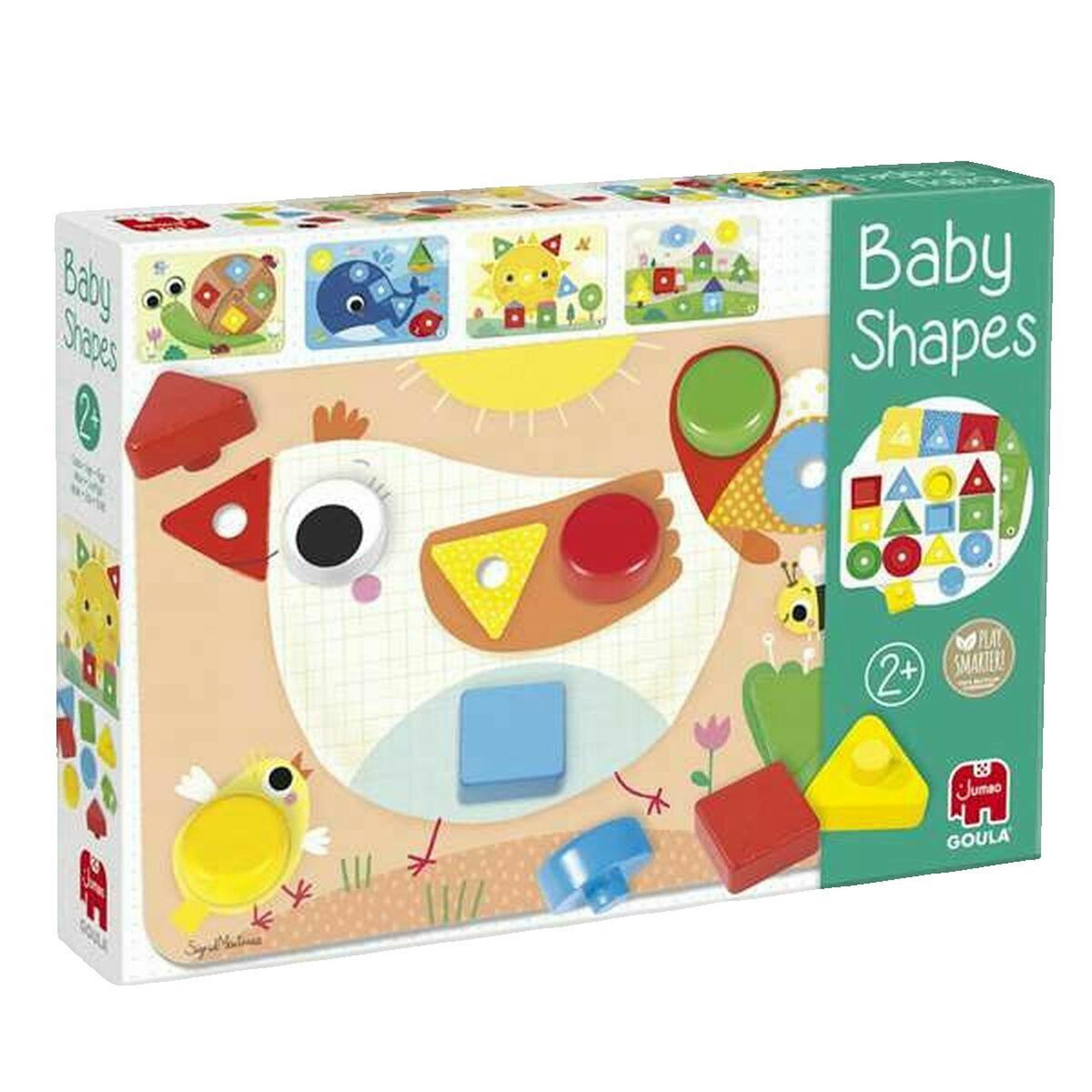 Goula Jeu d'éveil Goula Baby Shapes coloré