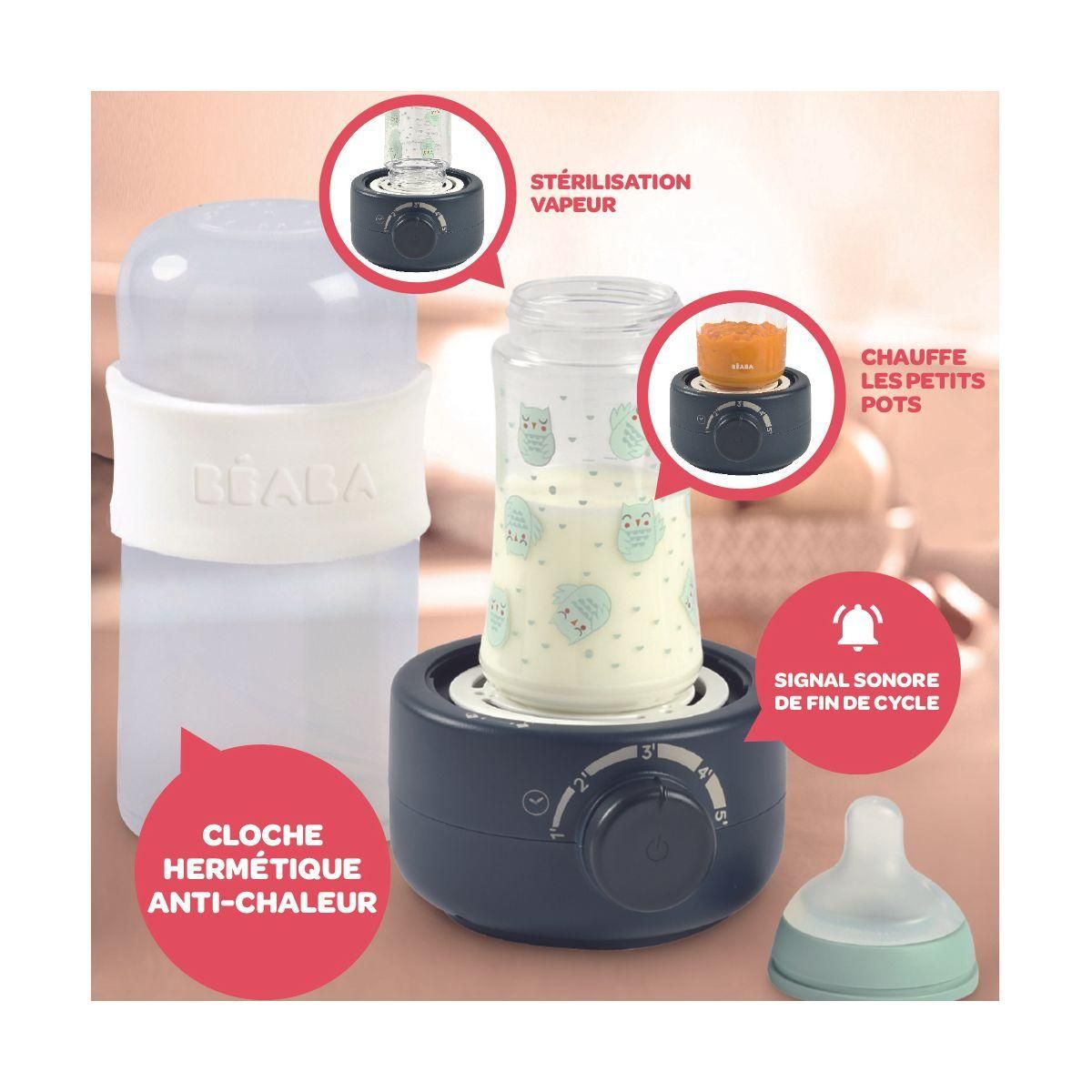 BEABA Chauffe biberon Baby Milk Second Ultra fast Bottle Warne