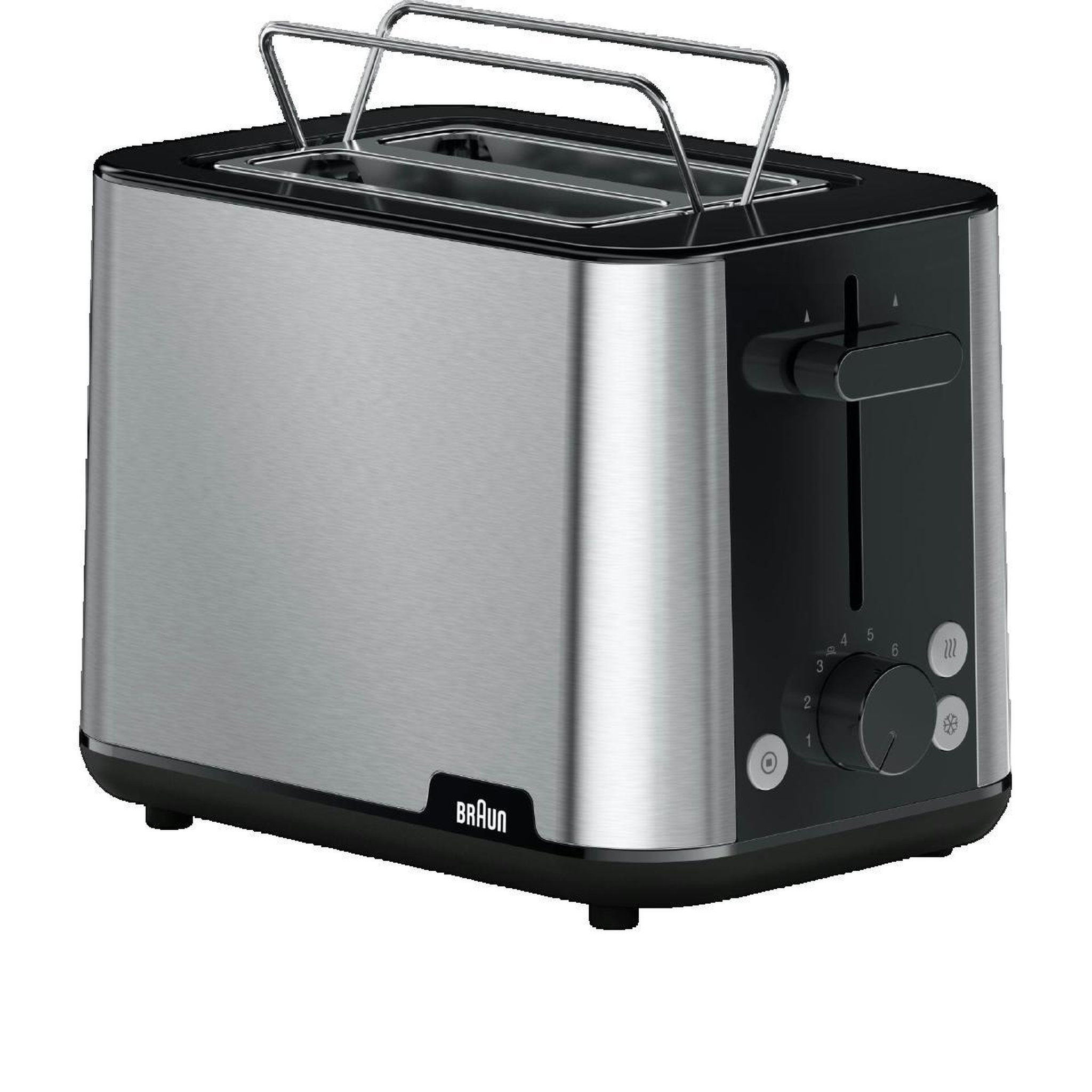BRAUN Grille pain Braun HT 1510 BK Purshine