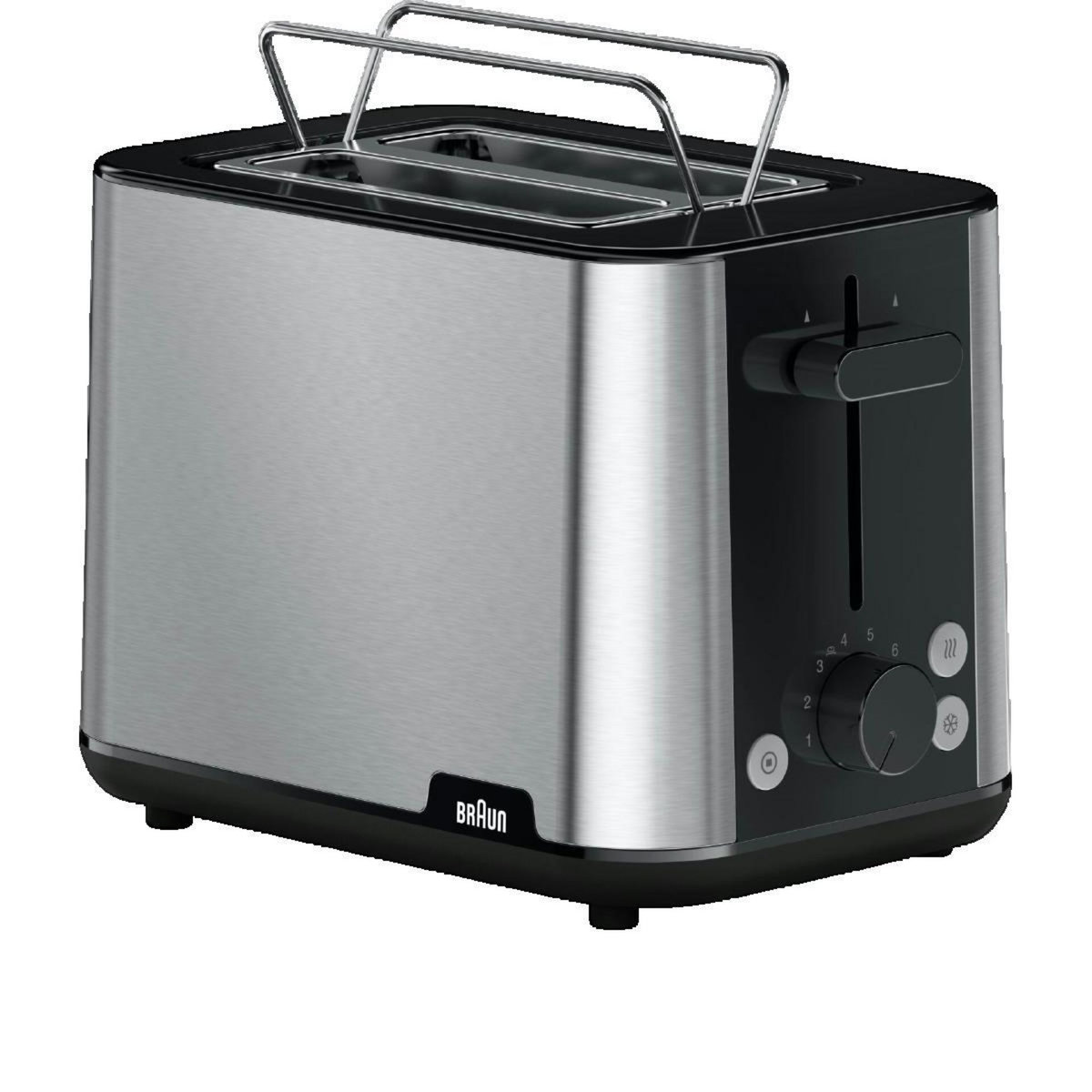 BRAUN Grille pain Braun HT 1510 BK Purshine