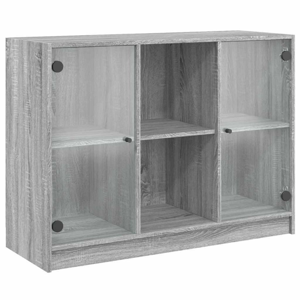 VIDAXL Buffet sonoma gris 102x37x75,5 cm bois d'ingenierie