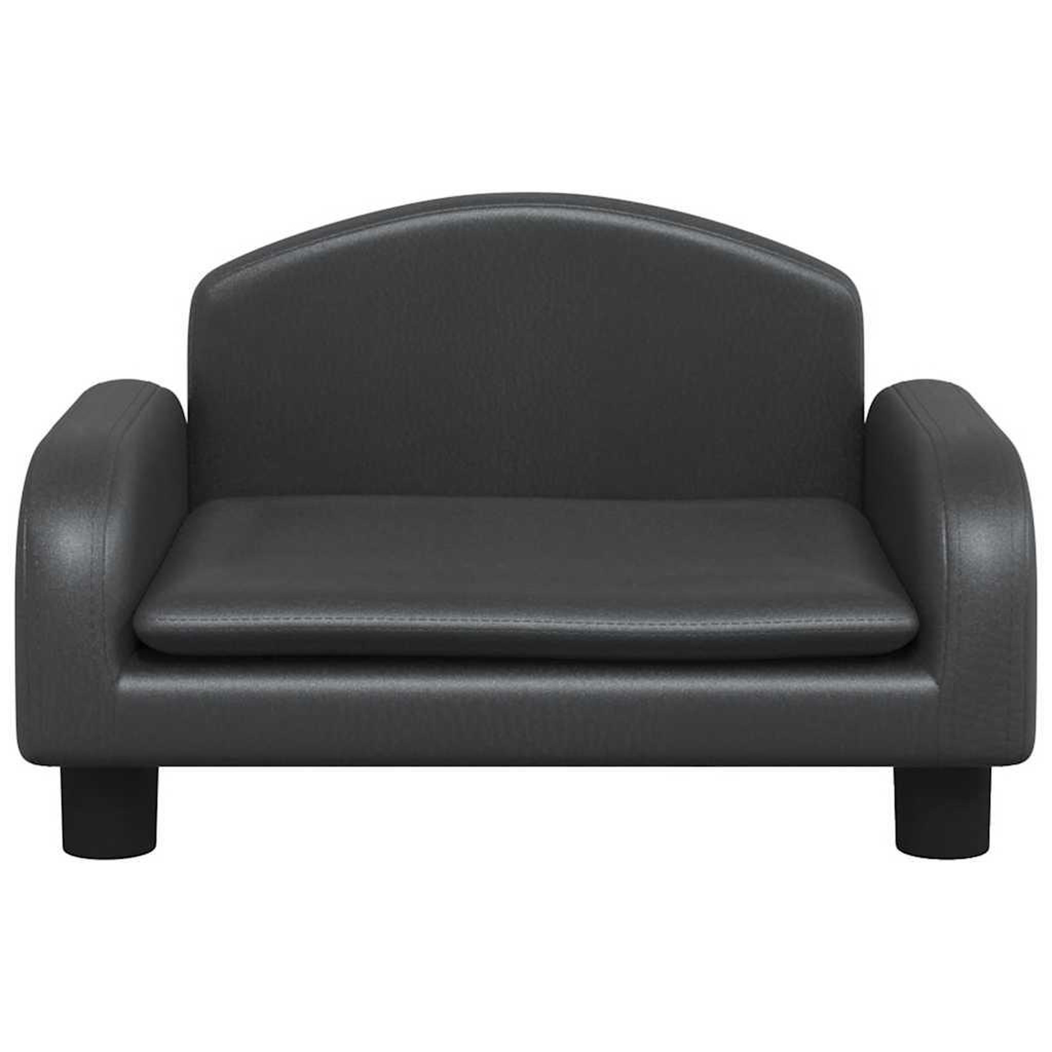 Voir la diapositive 3 : VIDAXL Lit pour chien noir 50x40x30 cm similicuir