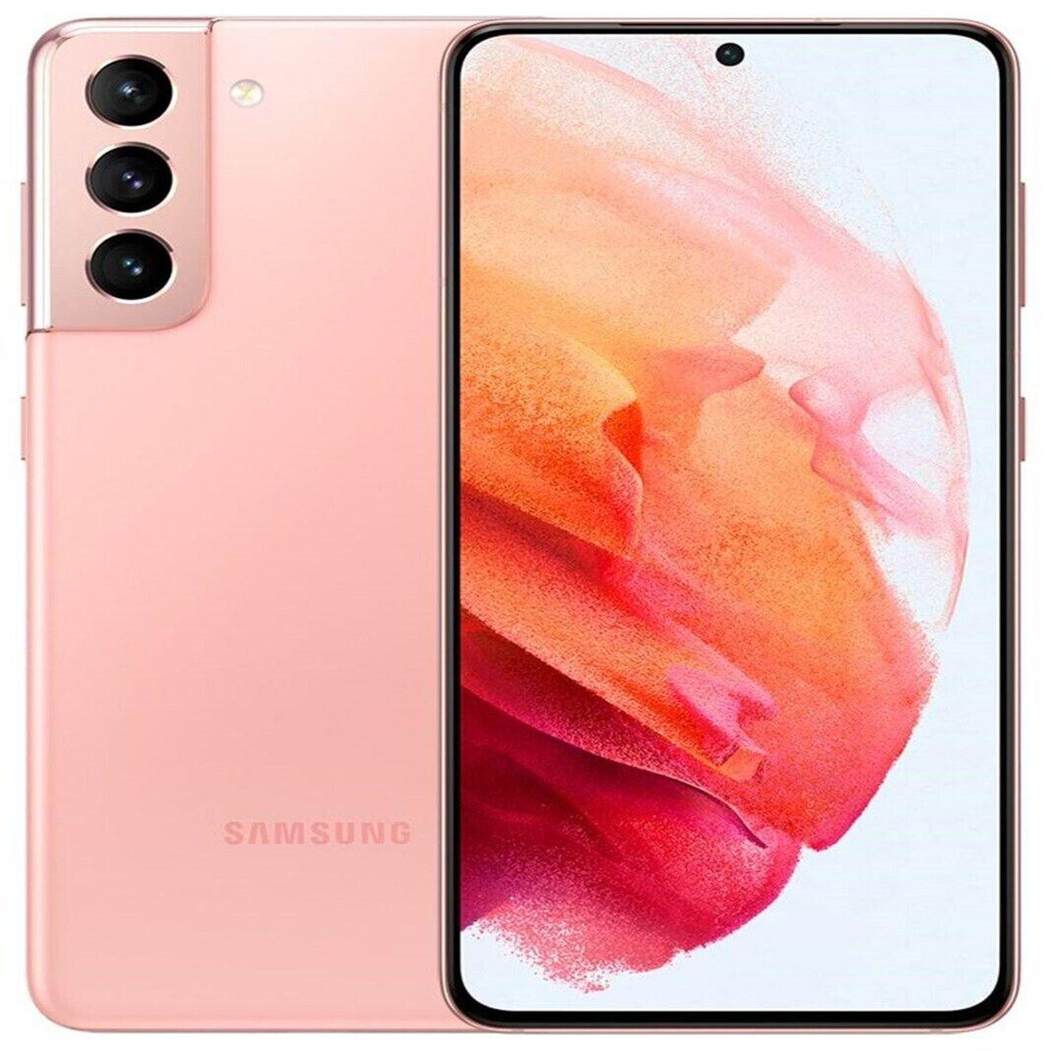 Voir la diapositive 1 : Samsung Galaxy S21 5G (Dual Sim) Reconditionné 256 Go - Grade A - Rose