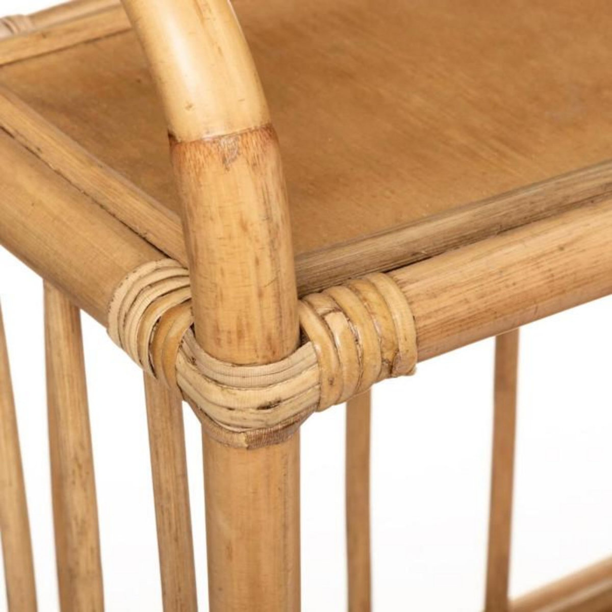 Atmosphera Kids Bibliothèque en Rotin  Liberty Enfant  60cm Naturel