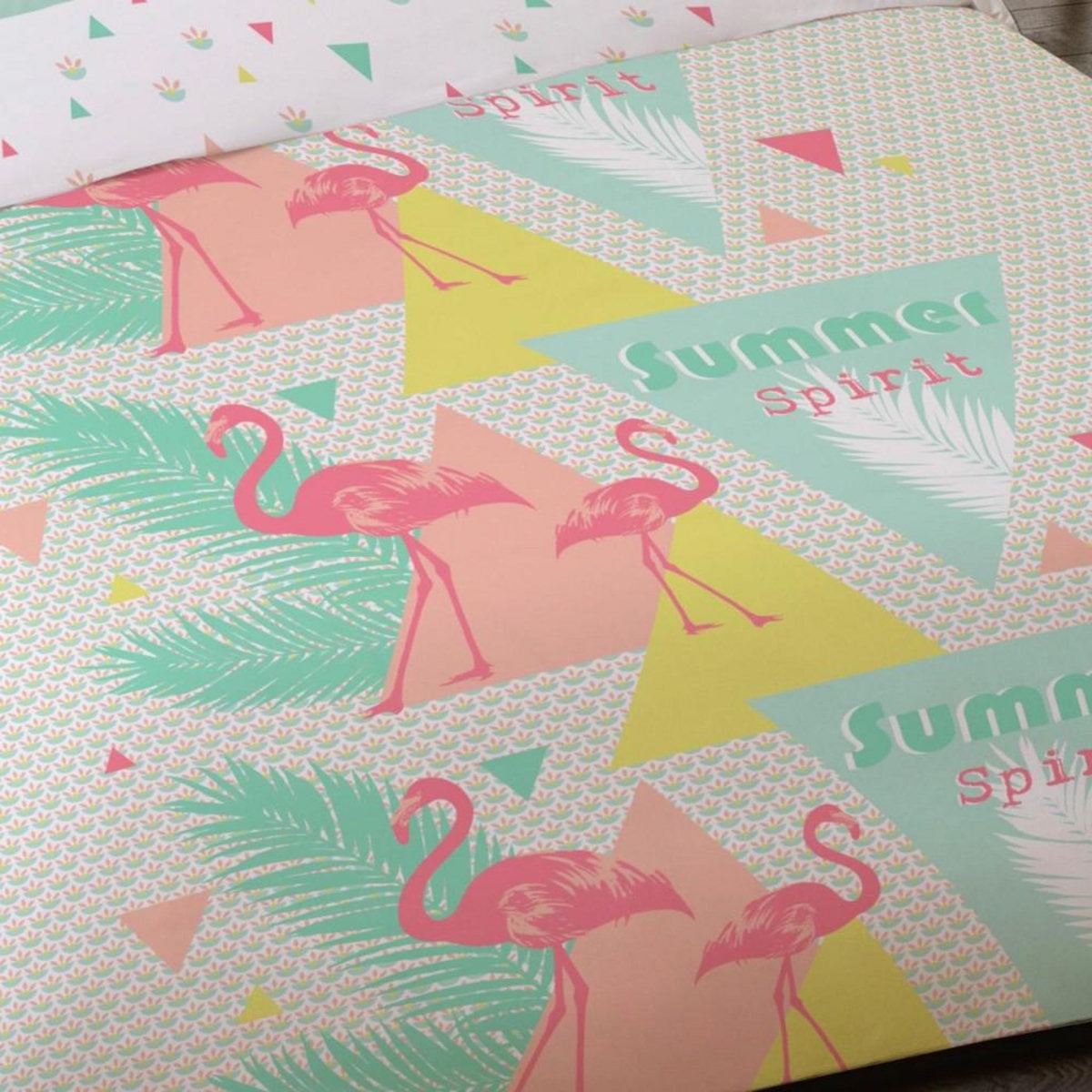 Dourev Housse de couette 240x220 ALICE + 2 taies 100% coton