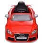Voir la diapositive 2 : VIDAXL Voiture avec télécommande pour enfants Audi TT RS Rouge