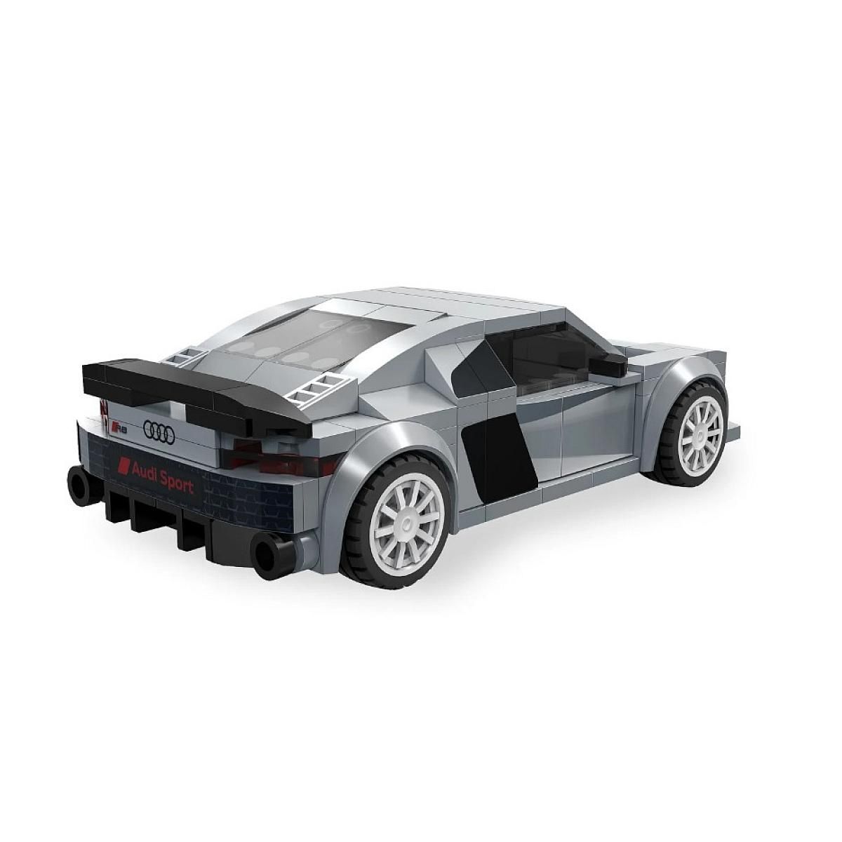 Jamara CaDA Audi R8 Coupé 1:24 gris Bricks