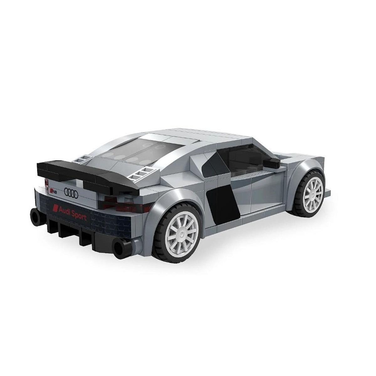 Jamara CaDA Audi R8 Coupé 1:24 gris Bricks