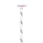 Voir la diapositive 5 : VIDAXL Corde de bateau tresse Blanc 6 mmx100 m Polyester