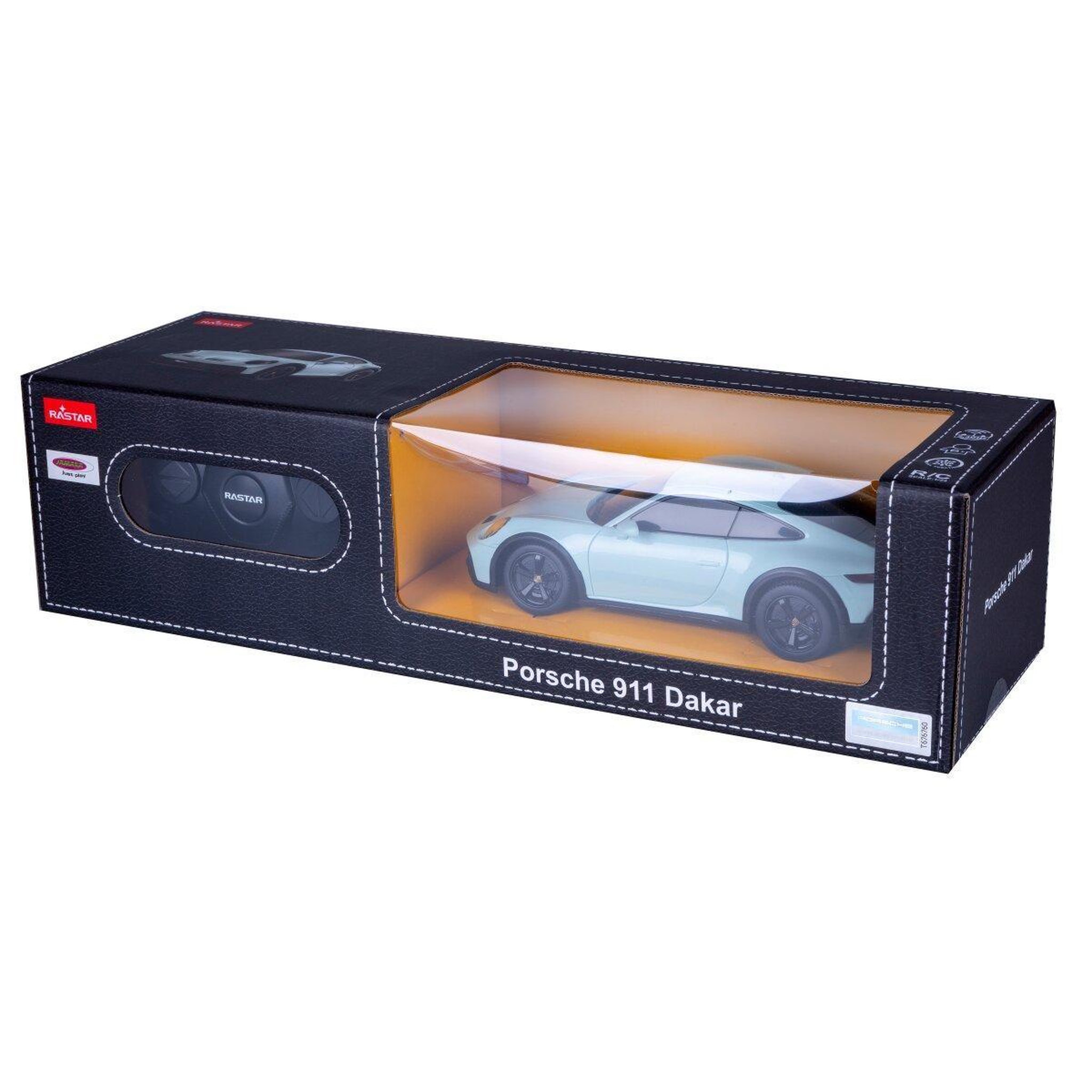 Voir la diapositive 3 : Jamara Voiture télécommandée porsche 911 dakar 1:24 vert ombré 2,4ghz