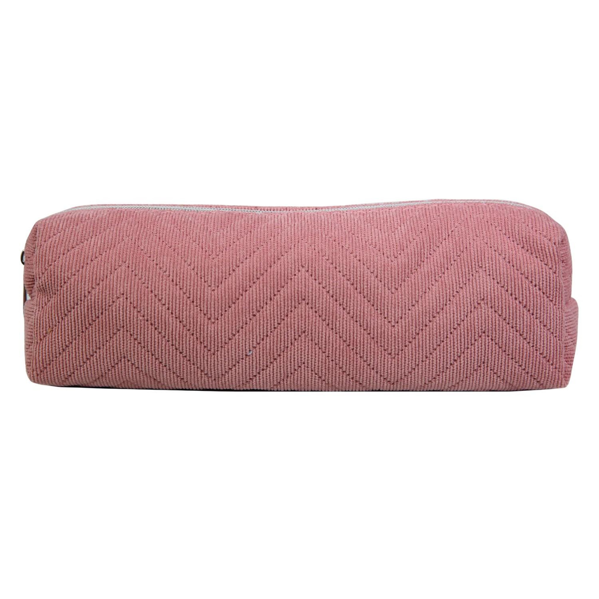 Voir la diapositive 4 : Bagtrotter BAGTROTTER Trousse scolaire carrée No Name Rose