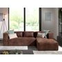 Voir la diapositive 2 : LISA DESIGN Stella - canapé d'angle - 4 places - style industriel - droit