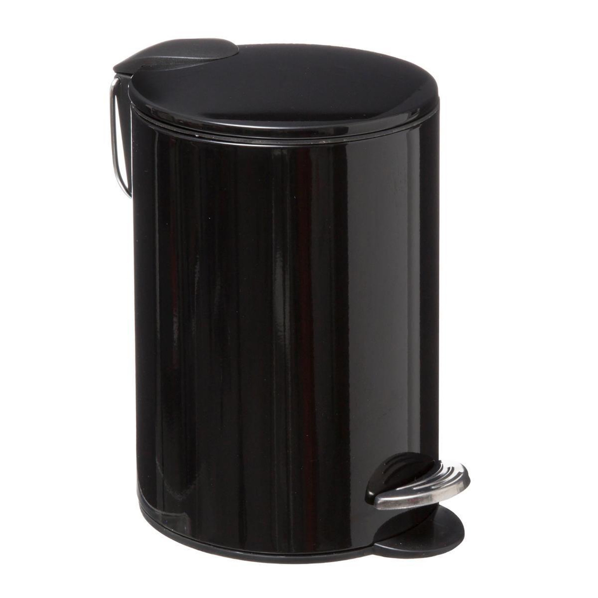 FIVE Poubelle à pédale  softclose  3l noir