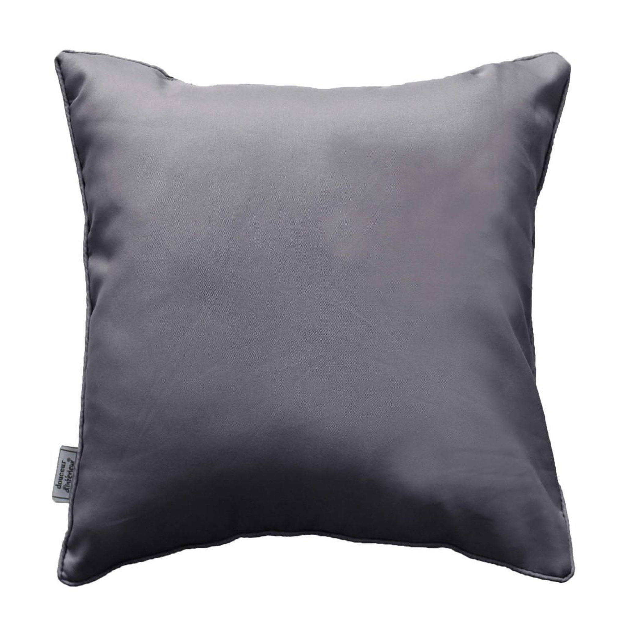 Douceur d'Intérieur Coussin déco  essentiel  60x60cm béton