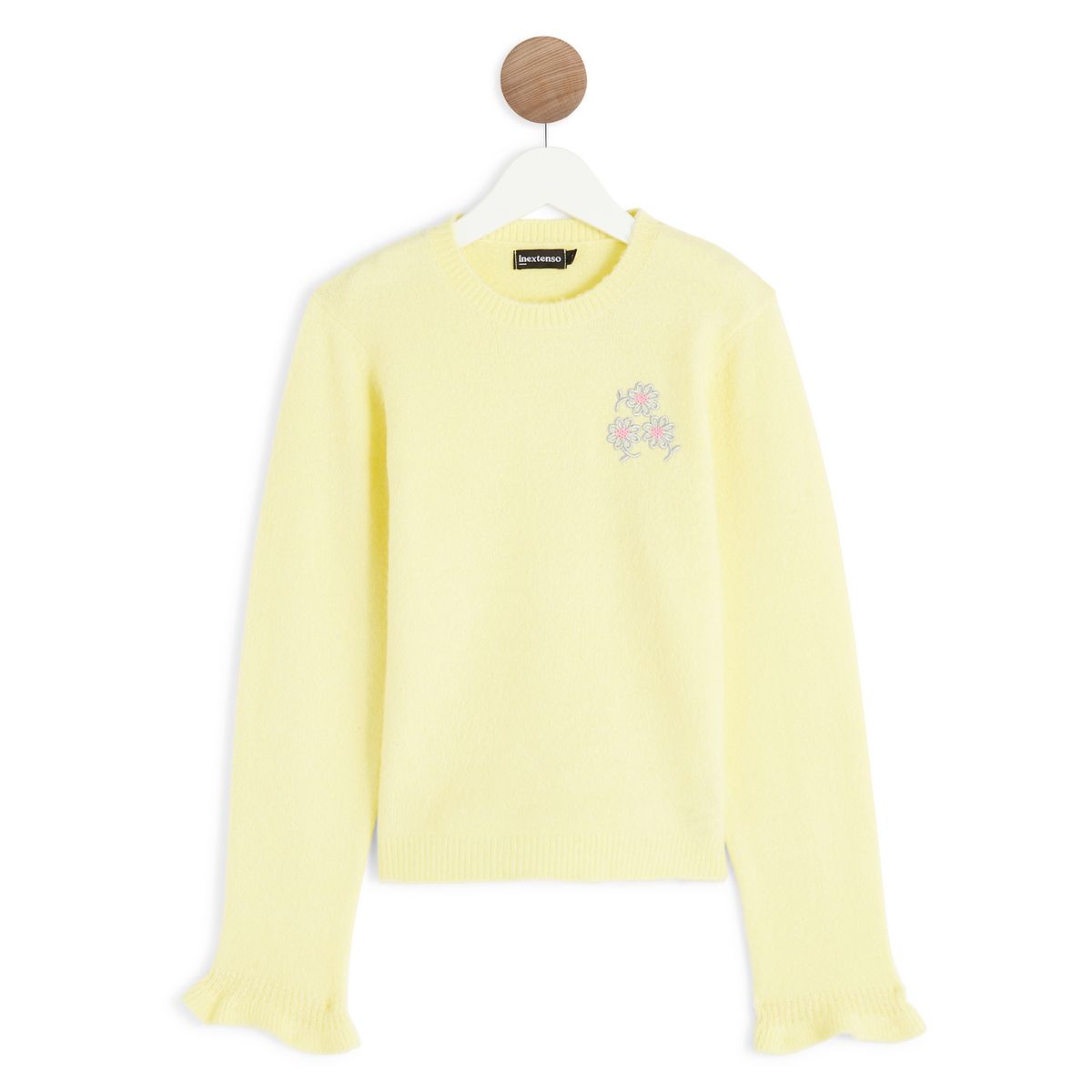 INEXTENSO Pull jaune fille