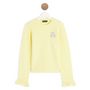 Voir la diapositive 1 : INEXTENSO Pull jaune fille