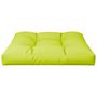 Voir la diapositive 4 : VIDAXL Coussin de palette vert brillant 80x80x12 cm tissu