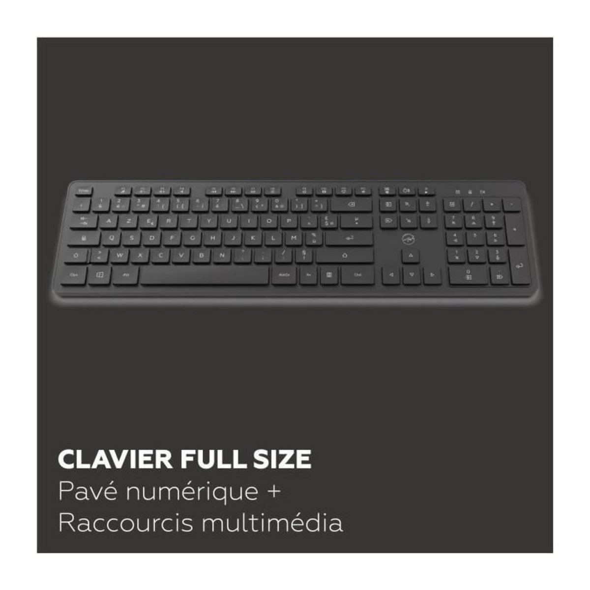 Mobility Lab Clavier sans fil - MOBILITY LAB - Premium - AZERTY - Noir